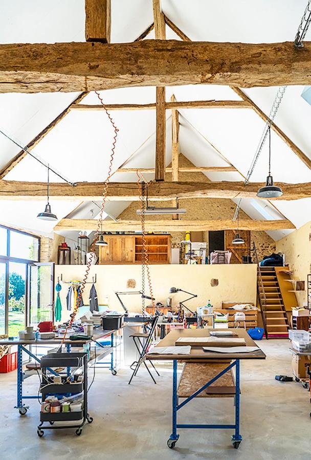 Chambre d'Hôtes chez Artiste Verrier, La Perrière - Perche Extérieur photo